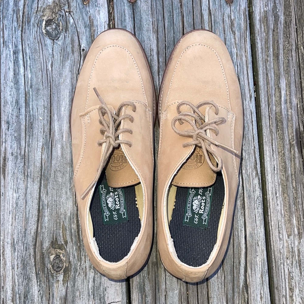 Roots Tan Leather Shoes